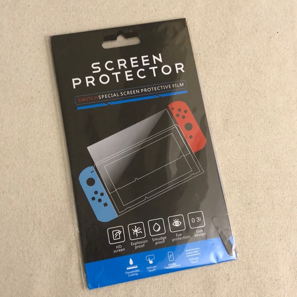 🍀4/$15! NWT!! Nintendo Switch Screen Protector - Picture 1 of 8